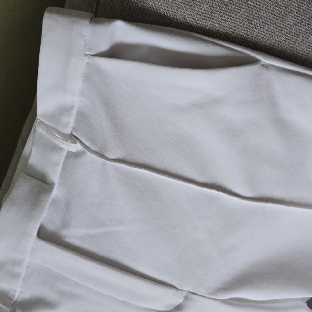 Express Size Large High Rise Boot Cut Pants Bright White - Picture 3 of 6